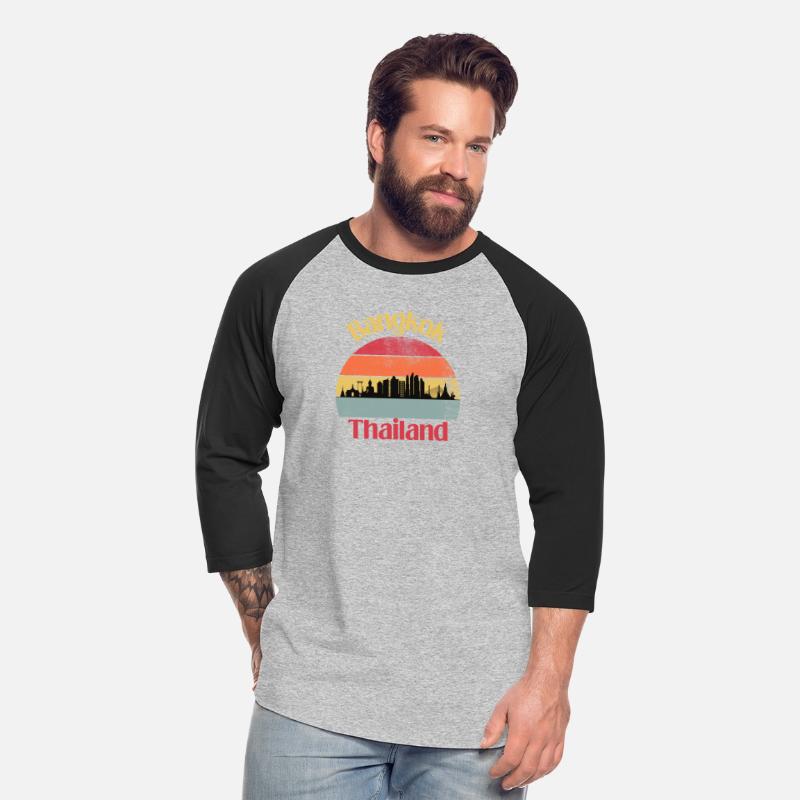 Bangkok Thailand Vintage Sunset Design