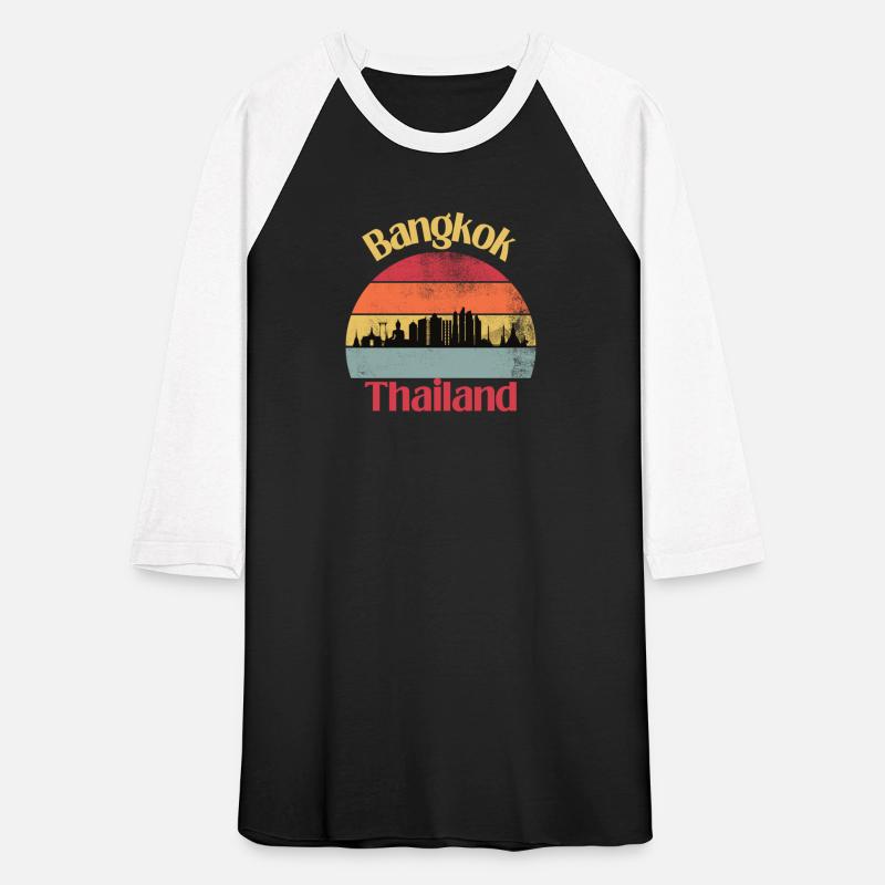 Bangkok Thailand Vintage Sunset Design