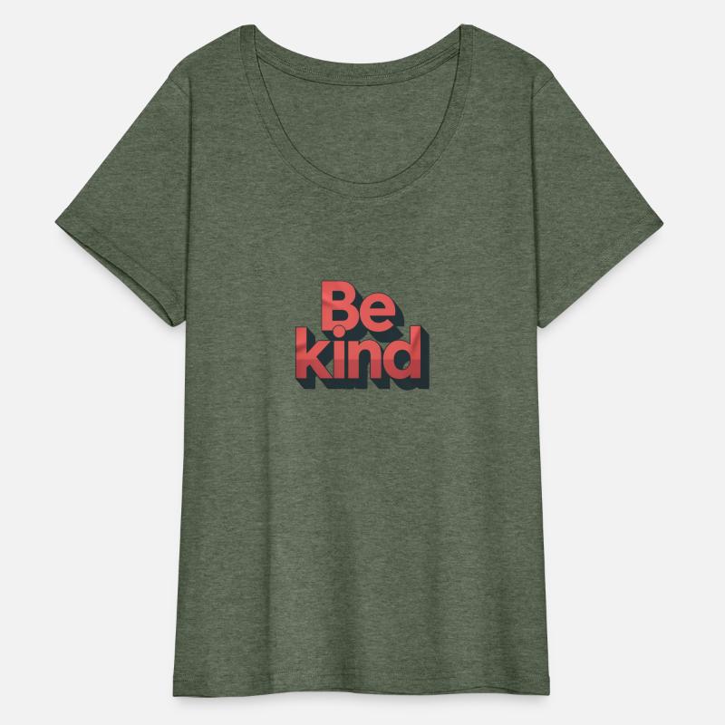 Be Kind 3D Bold Text