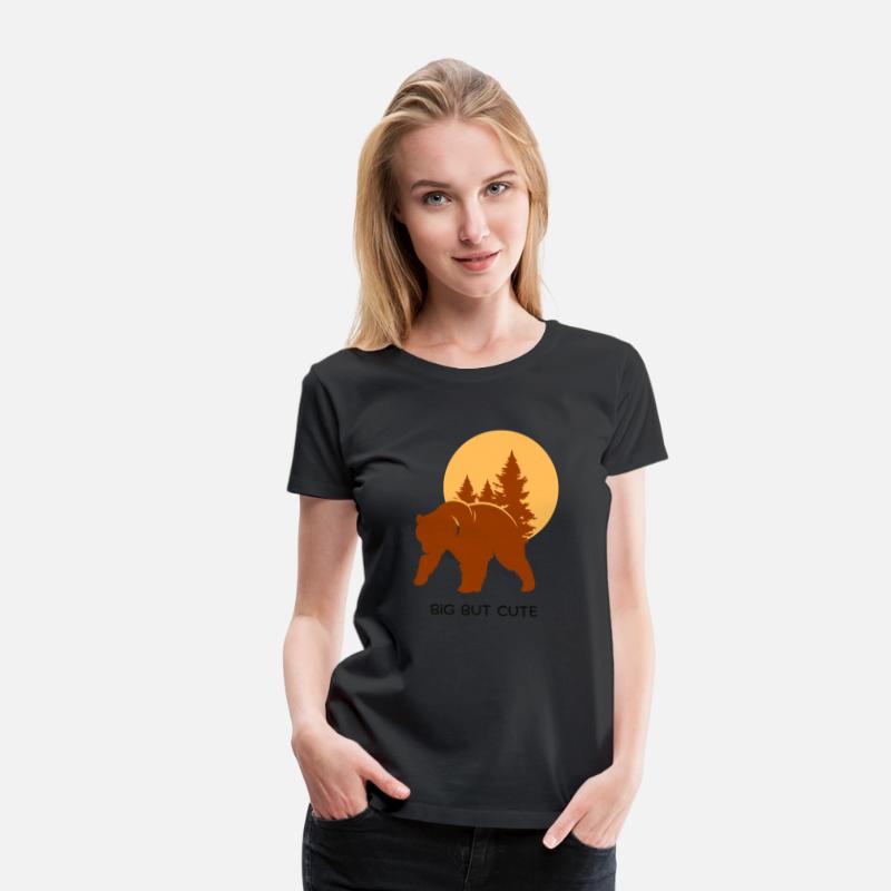 Bear Head Cute Bear Lover Women Men T-Shirt Bear