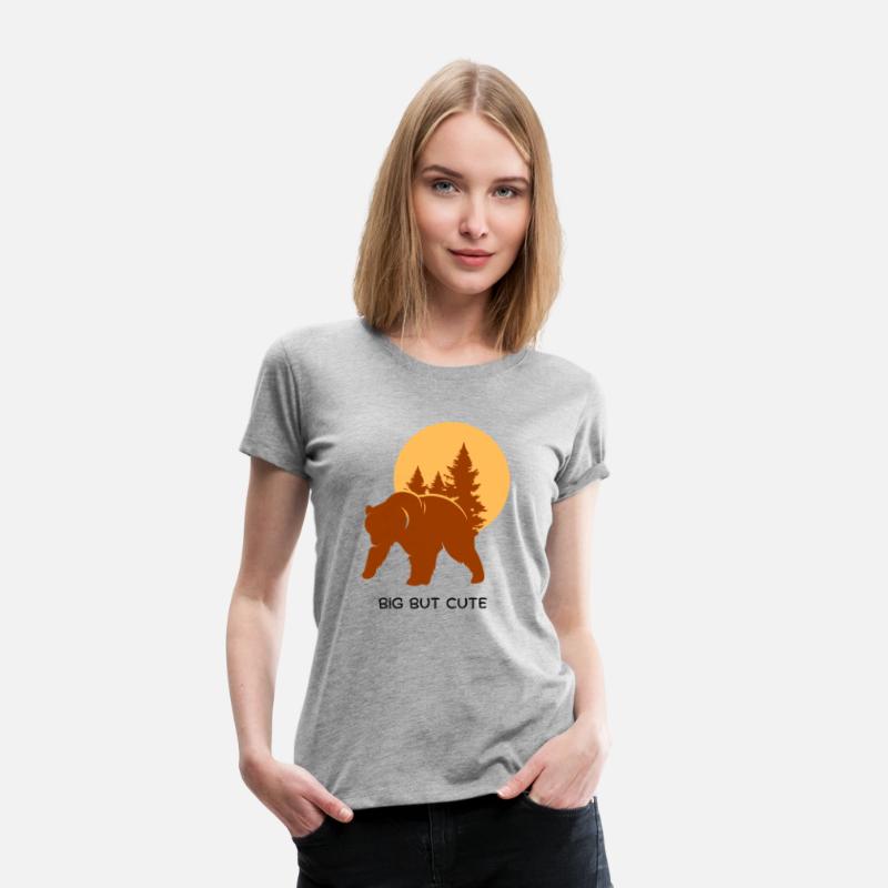 Bear Head Cute Bear Lover Women Men T-Shirt Bear