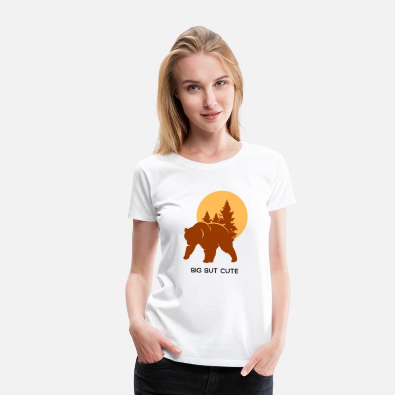 Bear Head Cute Bear Lover Women Men T-Shirt Bear