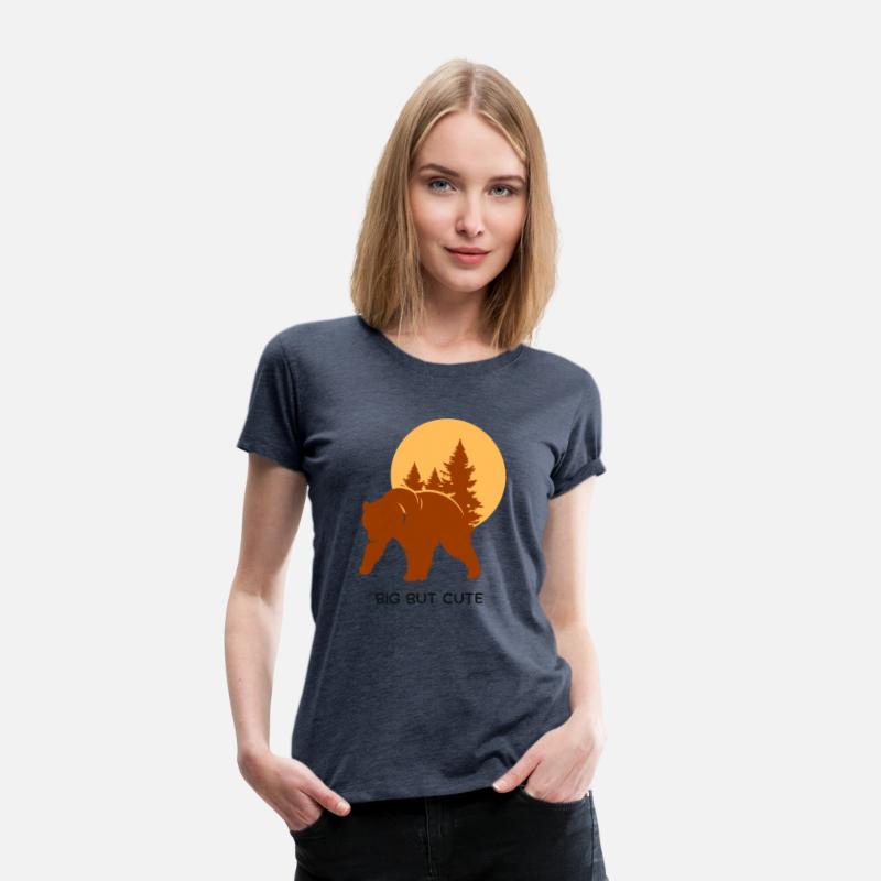 Bear Head Cute Bear Lover Women Men T-Shirt Bear