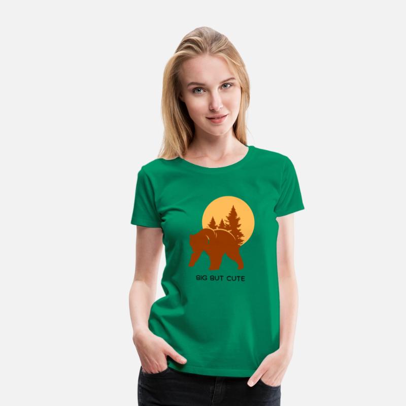 Bear Head Cute Bear Lover Women Men T-Shirt Bear
