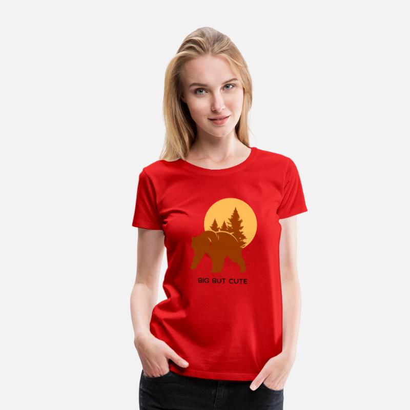 Bear Head Cute Bear Lover Women Men T-Shirt Bear