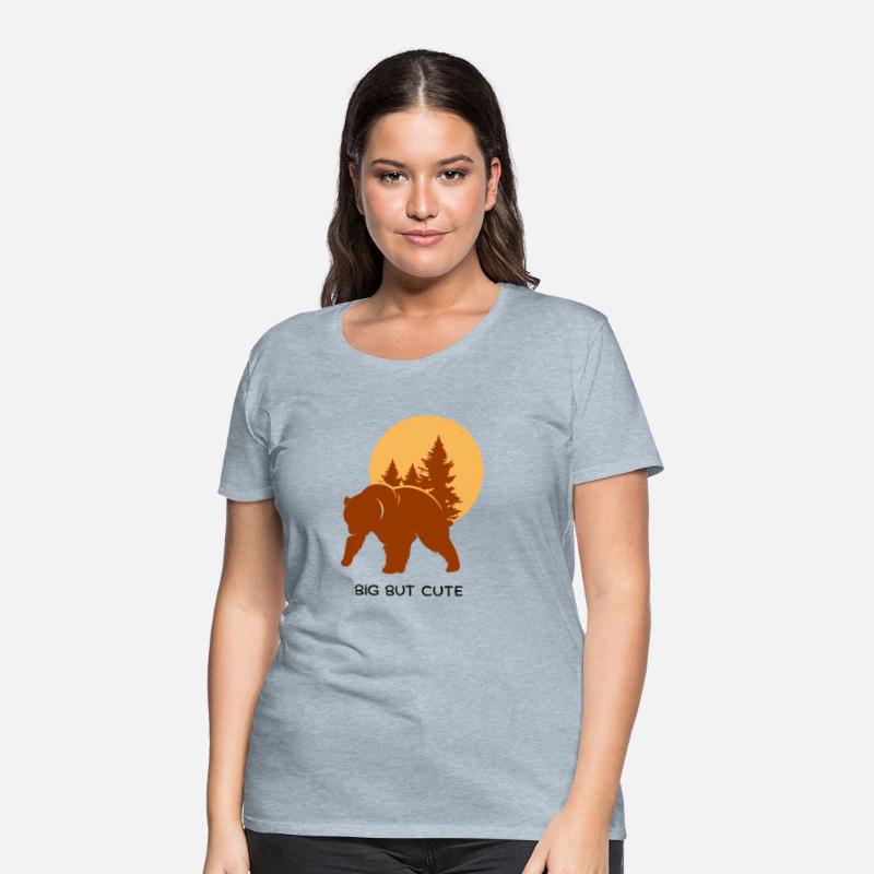 Bear Head Cute Bear Lover Women Men T-Shirt Bear