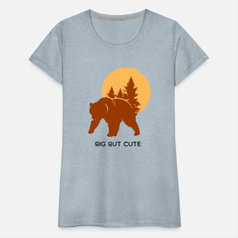 Bear Head Cute Bear Lover Women Men T-Shirt Bear