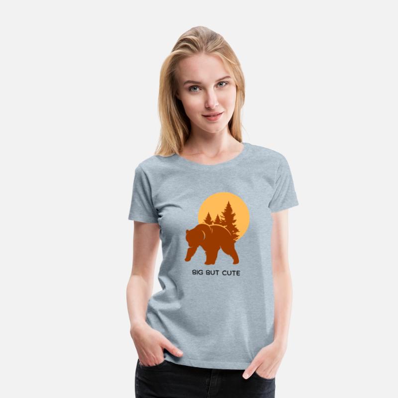 Bear Head Cute Bear Lover Women Men T-Shirt Bear