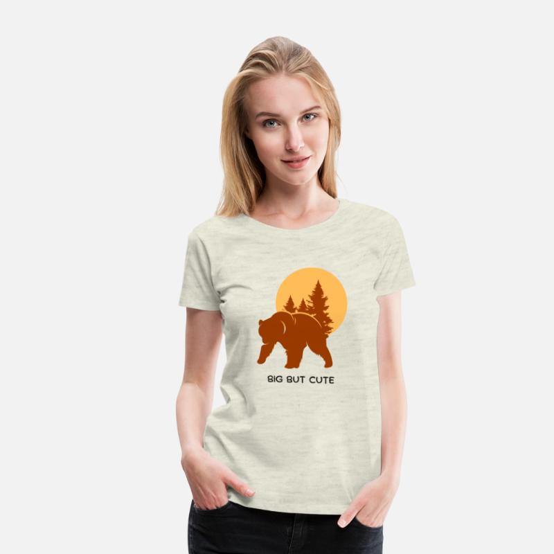 Bear Head Cute Bear Lover Women Men T-Shirt Bear