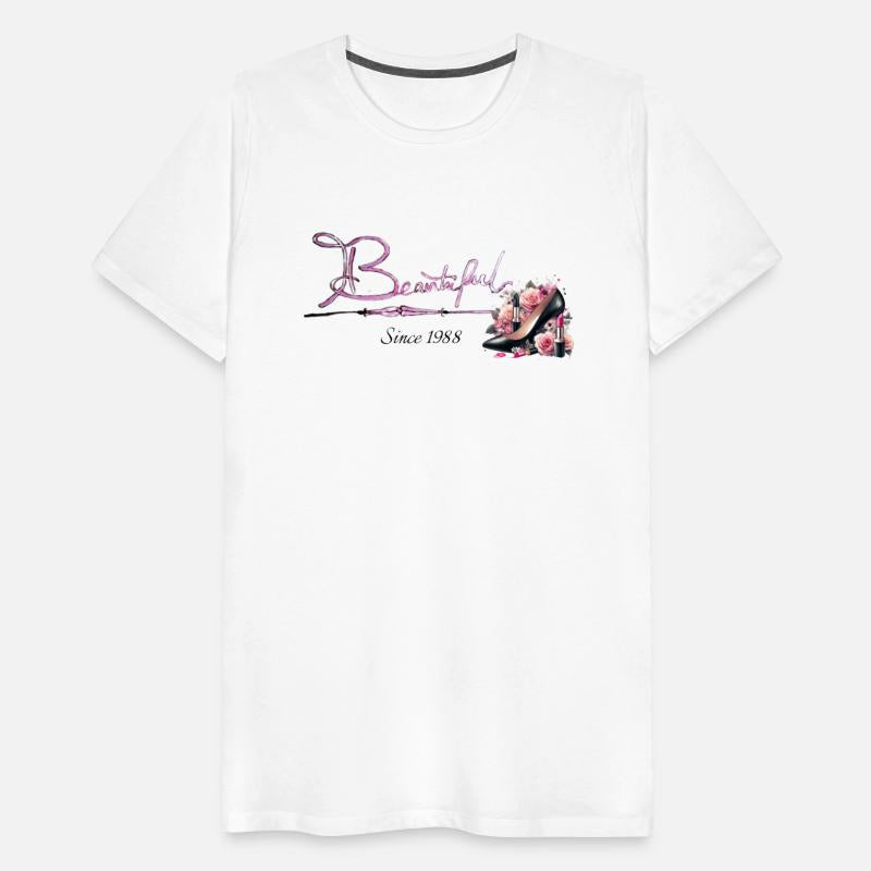 Beautiful since 1988 birthday typography