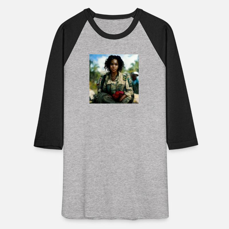 Beautiful US army combat medic painting