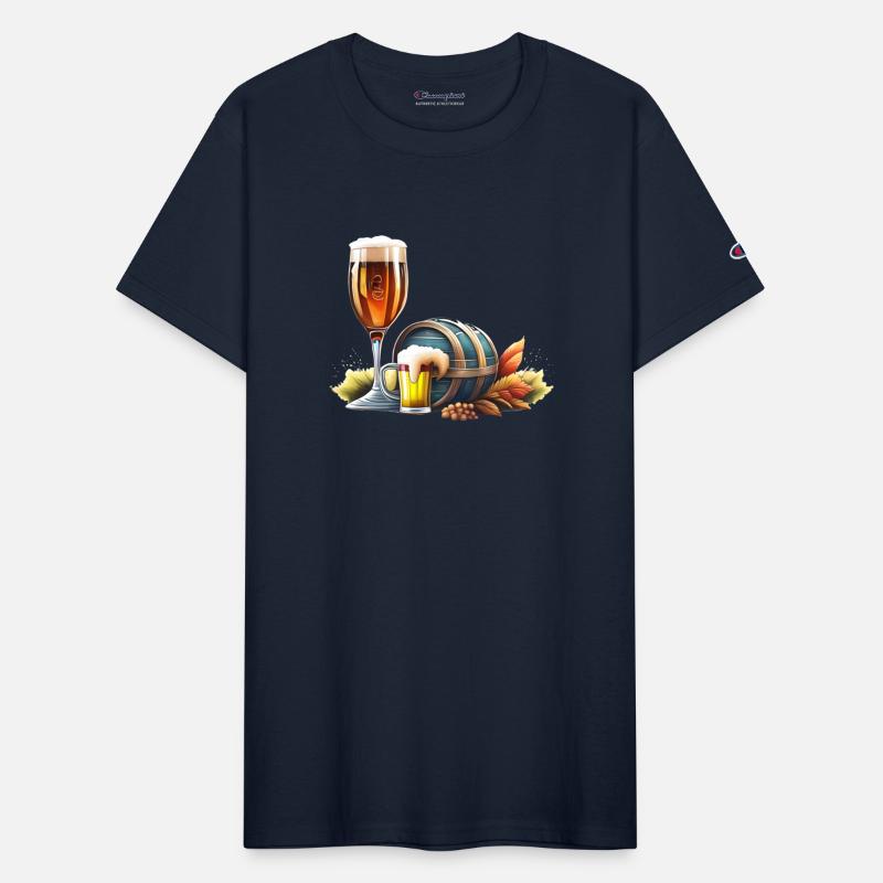 Beer Glass Mug Barrel V2 - No Text