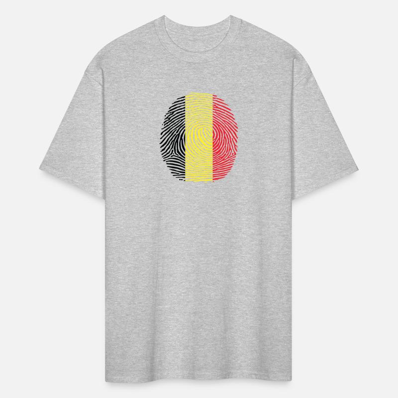 belgium flag fingerprint