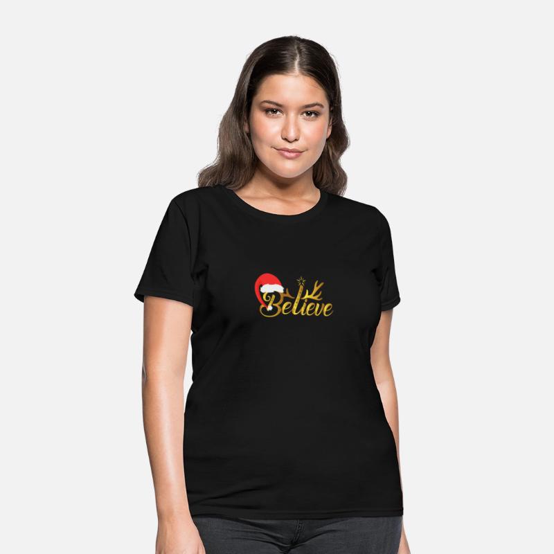 Believe Christmas themed design