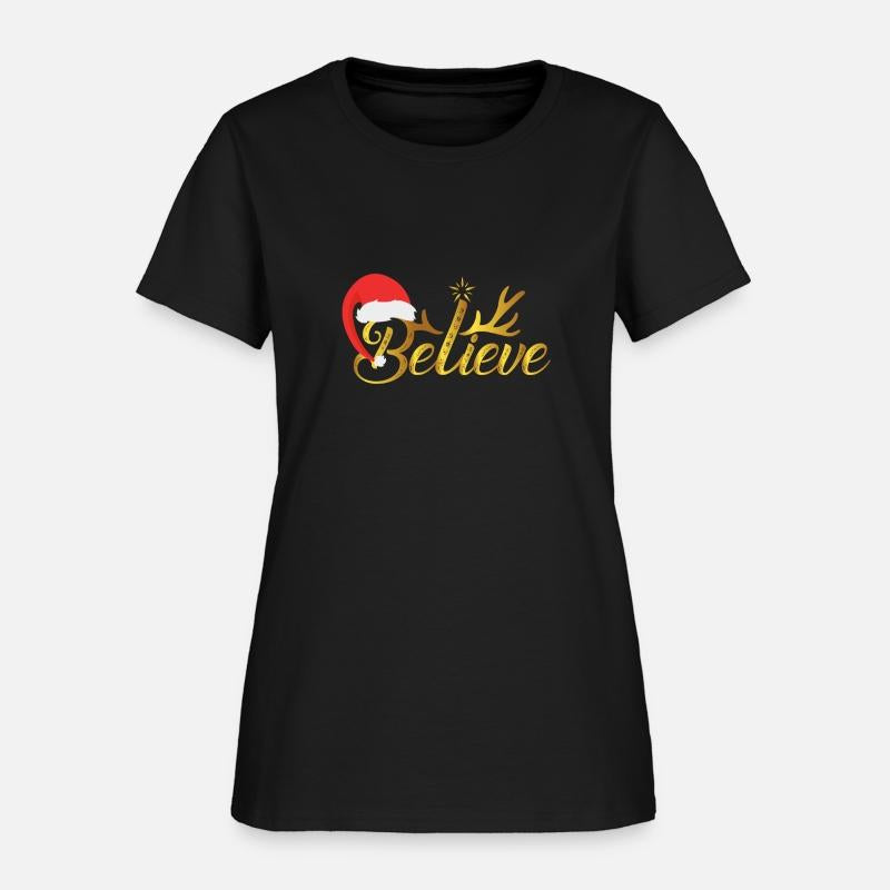 Believe Christmas themed design