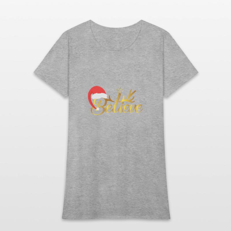 Believe Christmas themed design