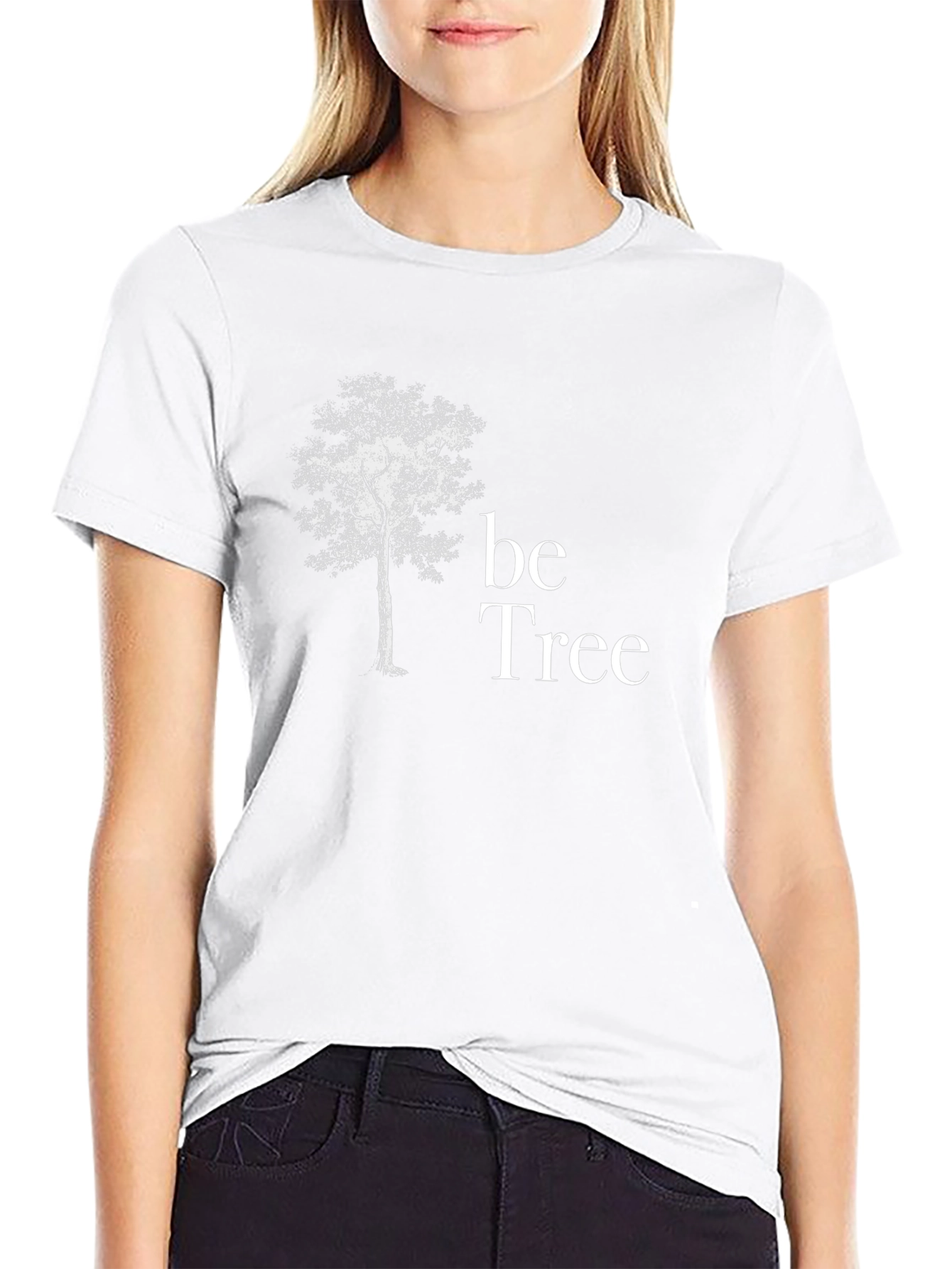 Be Tree Graphic Tee - Nature Inspired Shirt
