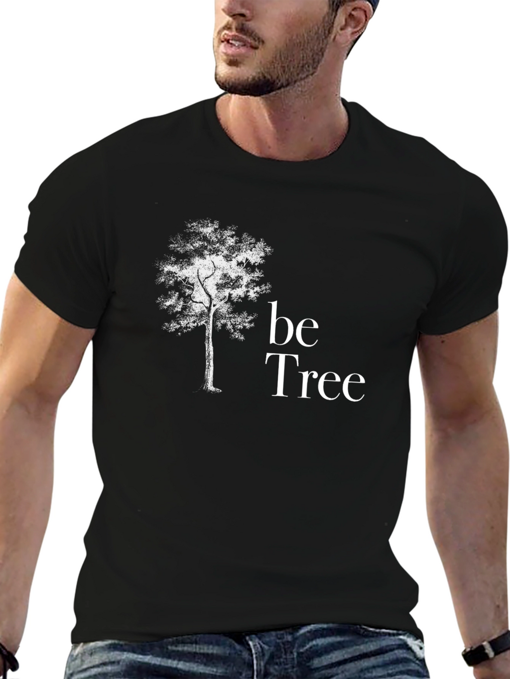 Be Tree Graphic Tee - Nature Inspired Shirt
