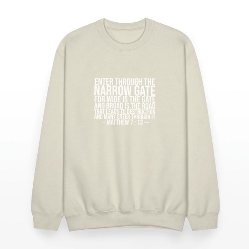 Bible Verse Narrow Gate Christian Jesus Christ