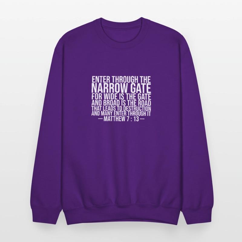 Bible Verse Narrow Gate Christian Jesus Christ