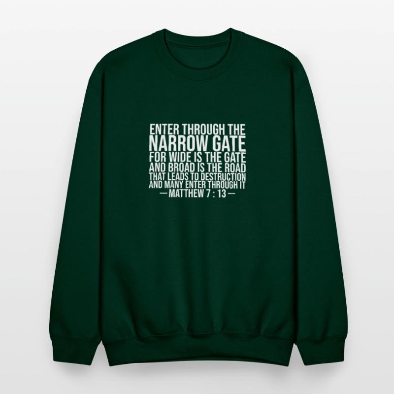 Bible Verse Narrow Gate Christian Jesus Christ