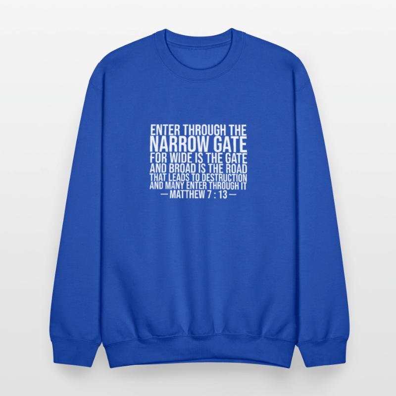 Bible Verse Narrow Gate Christian Jesus Christ