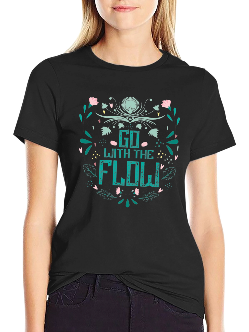 Go With The Flow Graphic Tee - Relaxed Fit