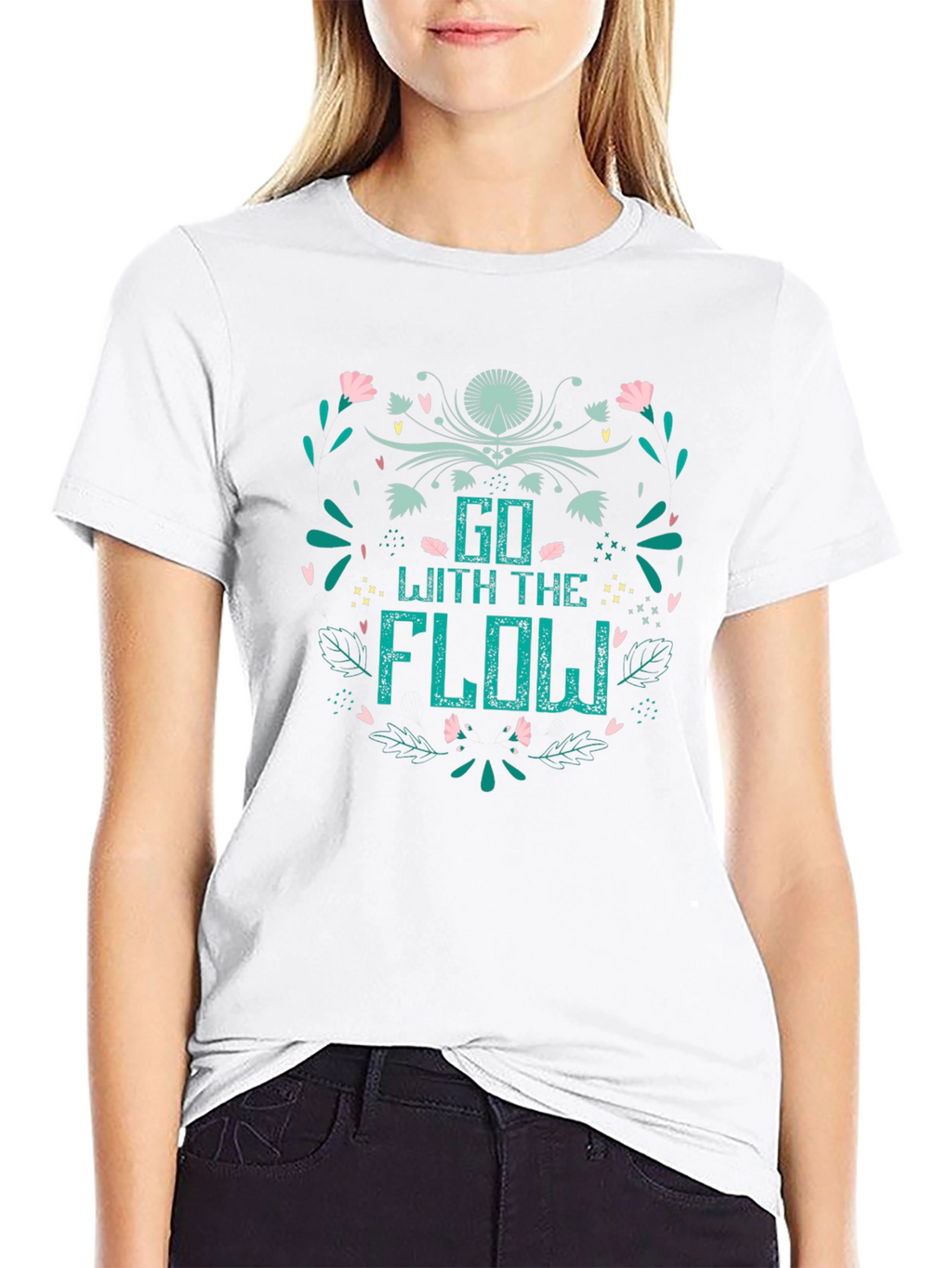 Go With The Flow Graphic Tee - Relaxed Fit