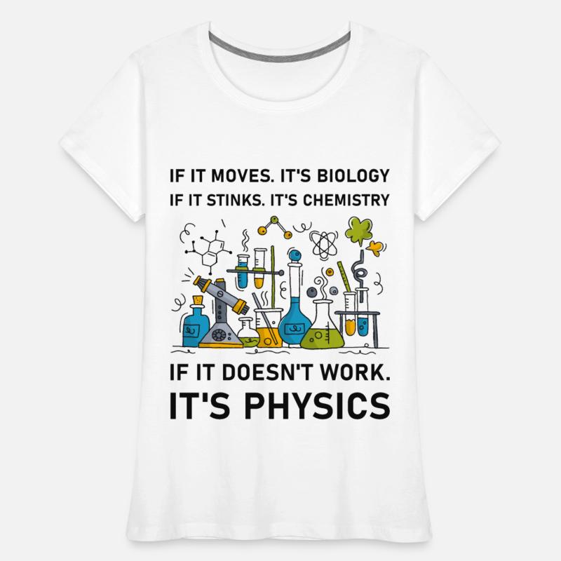 Biology or Chemistry. doesn't work it's Physics