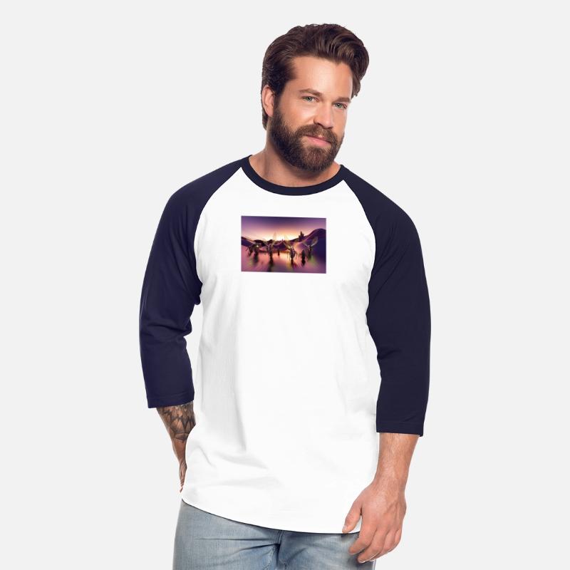 Bioluminescent Bees in a Surreal Desert