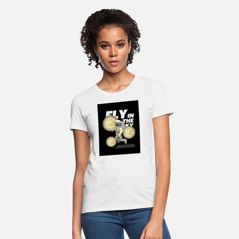 Black and White Typography T Shirt