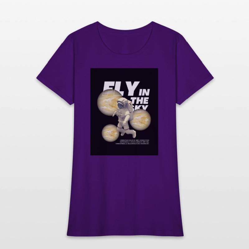 Black and White Typography T Shirt