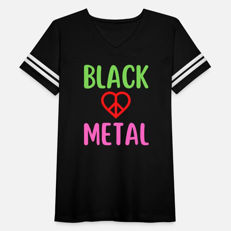 Black Metal Peace Love Symbol