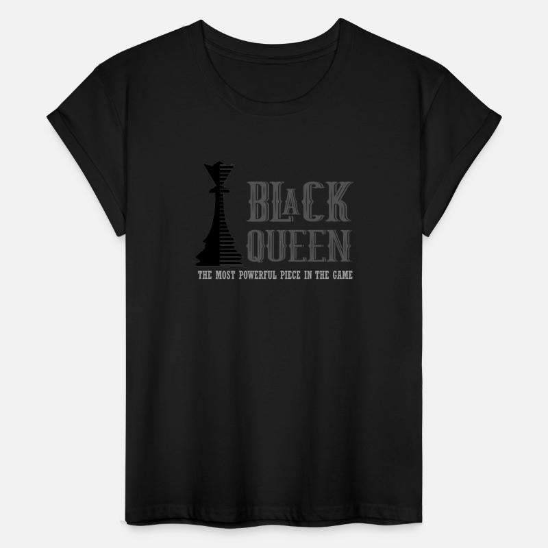 Black Queen Powerful Chess History Educated Strong