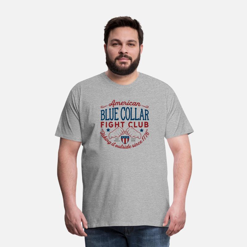 Blue Collar Fight Club Working Class Design