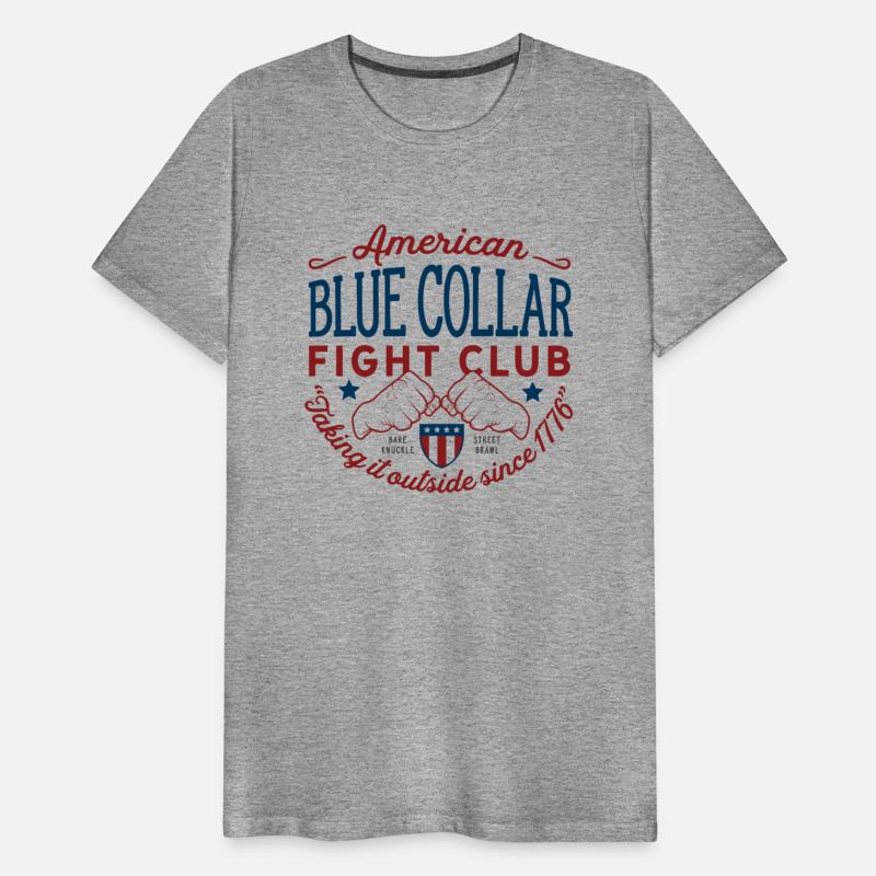 Blue Collar Fight Club Working Class Design