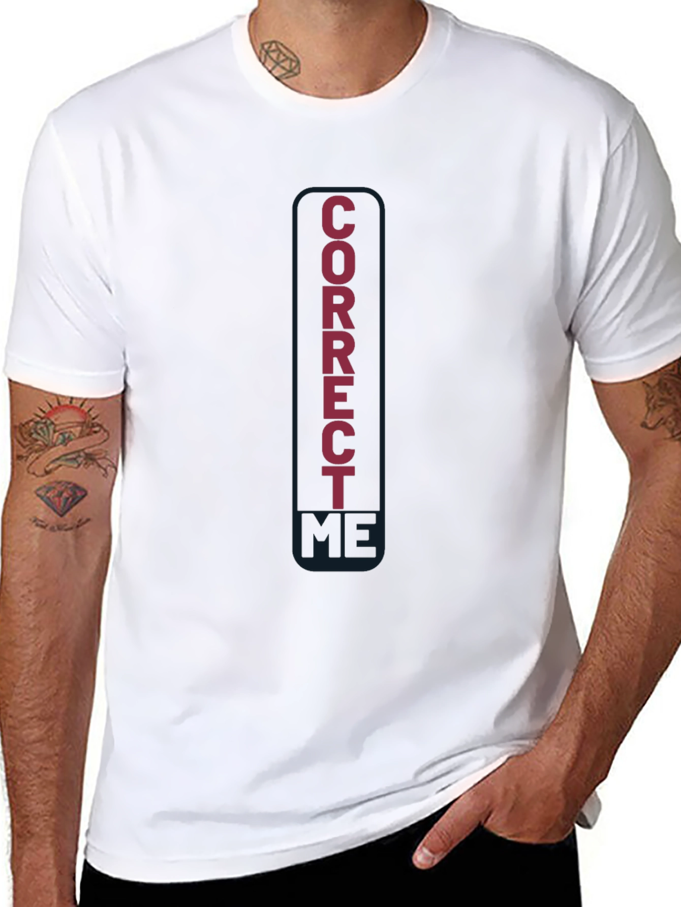 Correct Me Funny Graphic Tee