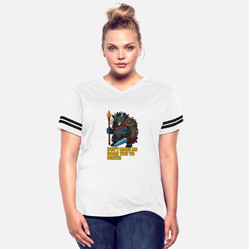 Boar Warrior Cartoon