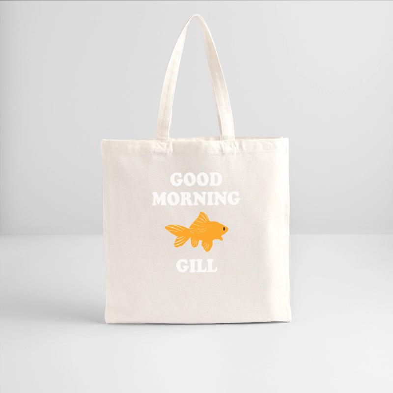 Bold Goldfish with Good Morning Greet