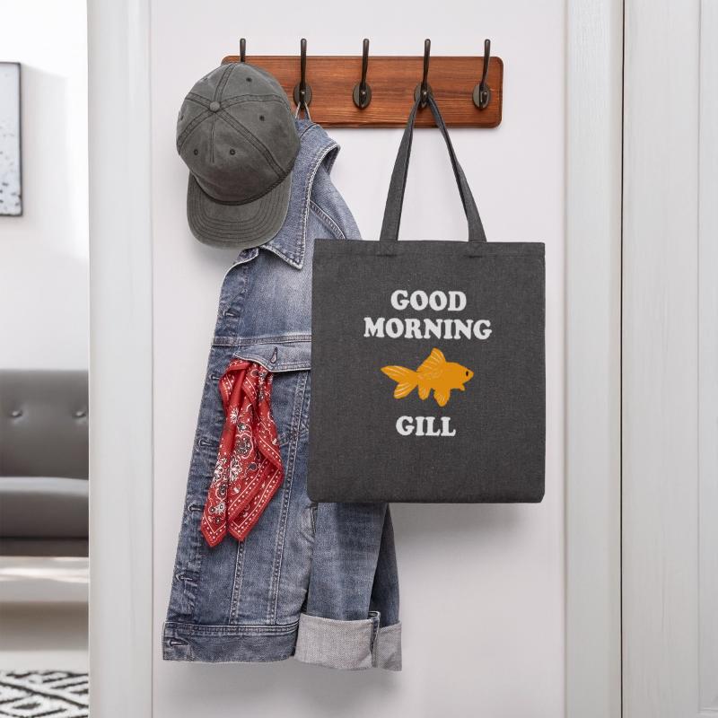 Bold Goldfish with Good Morning Greet