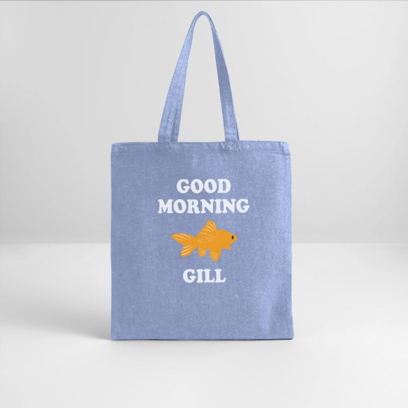 Bold Goldfish with Good Morning Greet