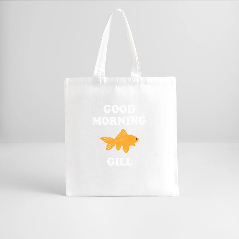 Bold Goldfish with Good Morning Greet