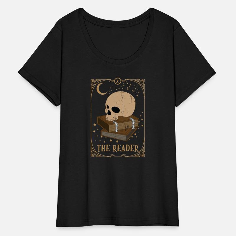 Book Reader Tarot Card Occult Club Gothic