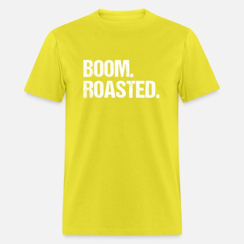 Boom Roasted Distressed Saying