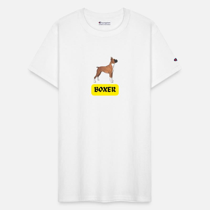 Boxer dog is my best friend