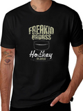 Freakin Badass Hockey Player Graphic Tee