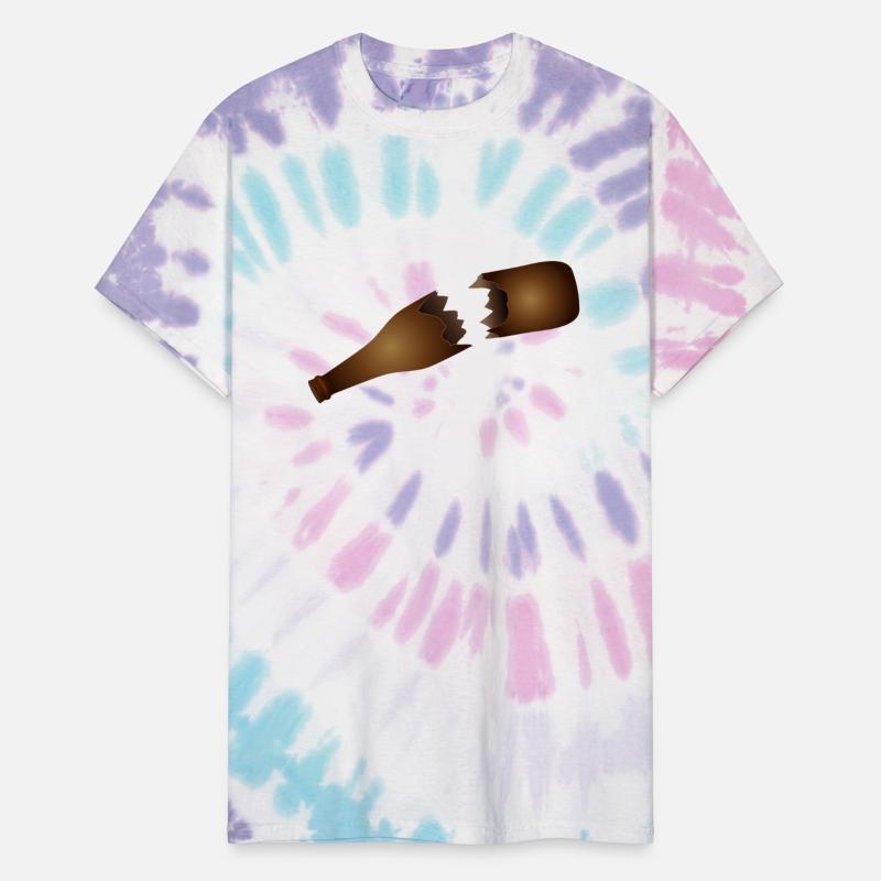 Broken Beer Bottle Illustration