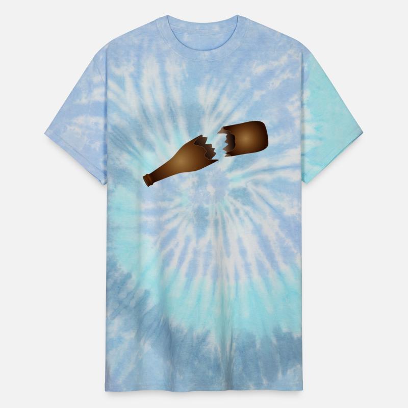 Broken Beer Bottle Illustration