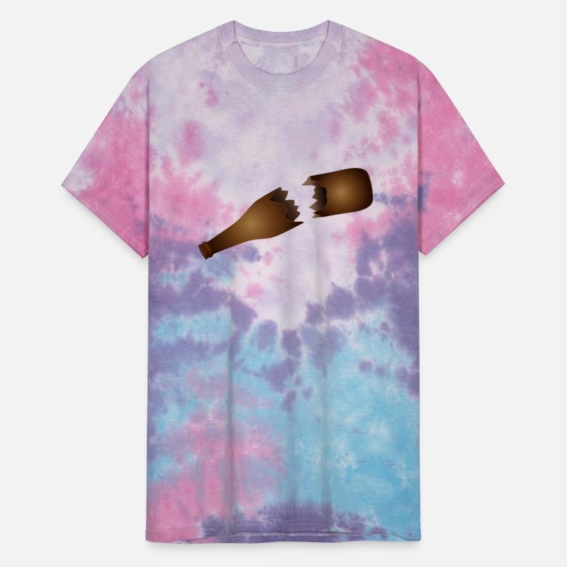 Broken Beer Bottle Illustration