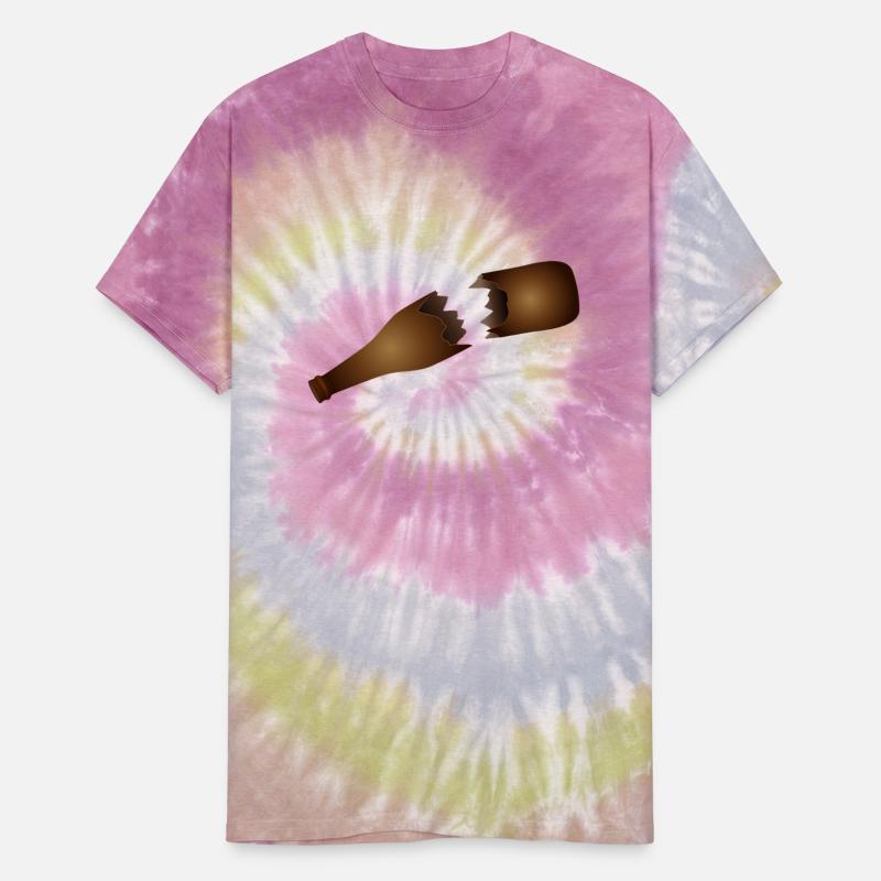 Broken Beer Bottle Illustration